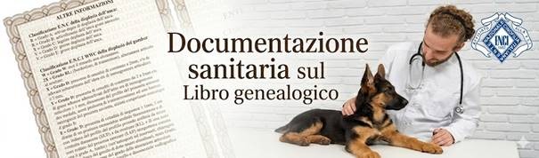 Documentazione sanitaria sul Libro genealogico